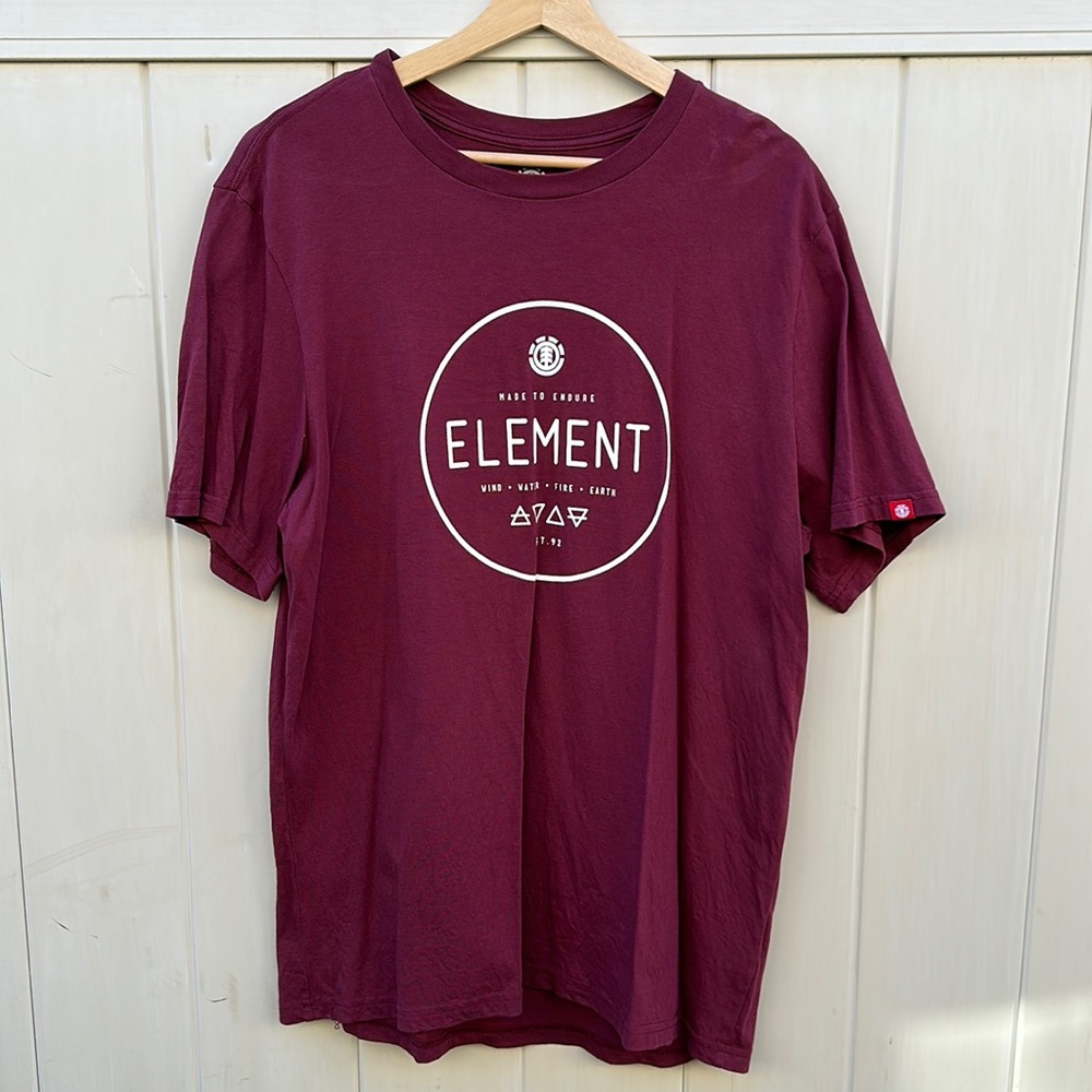 Element skateboarding t shirt